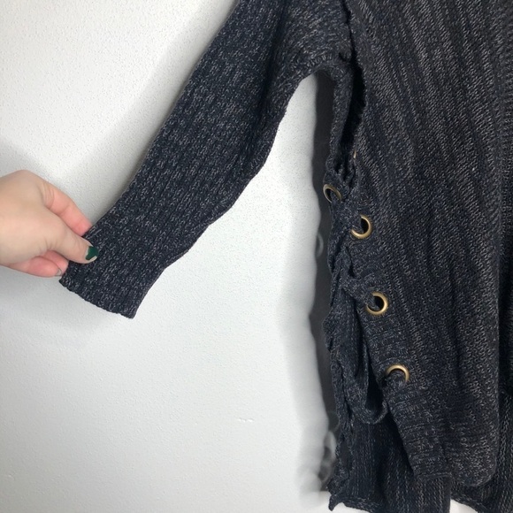 Soft Surroundings Tunic Sweater Black Small/Medium - Picture 5 of 6